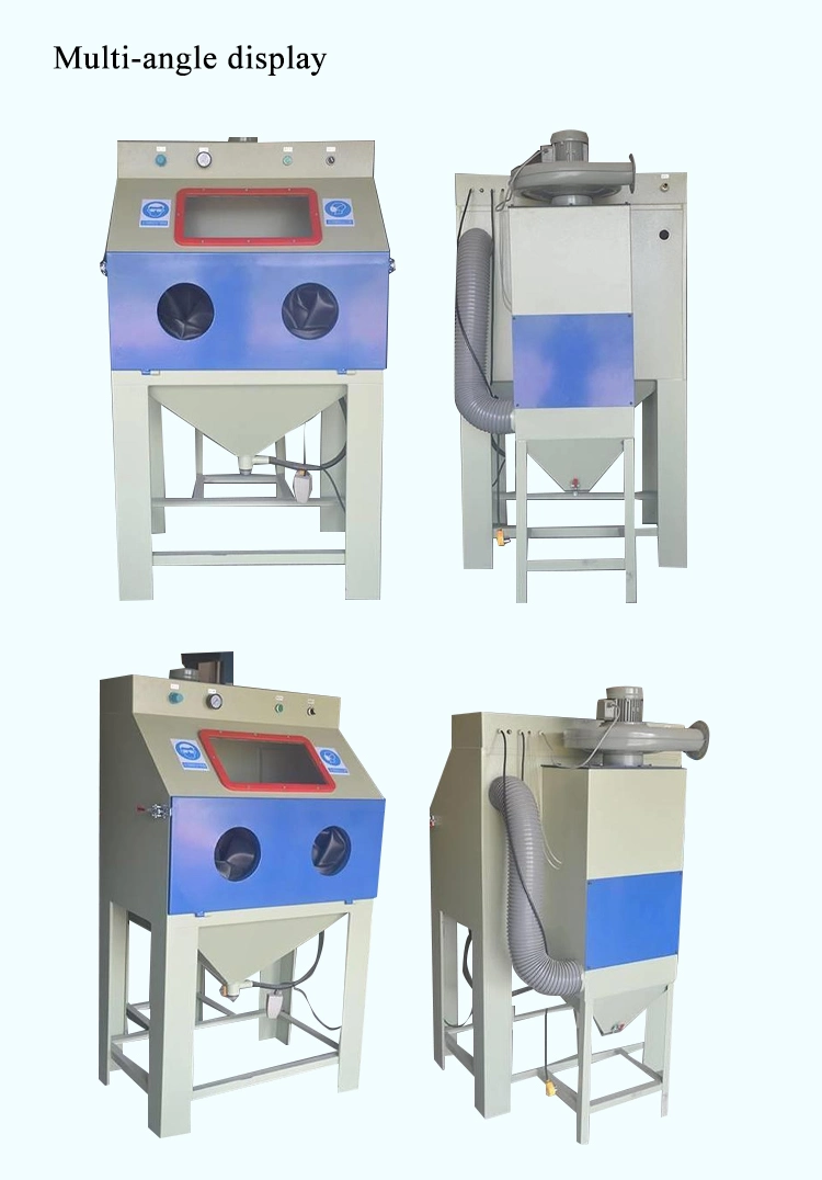 Gubot Wheel Sandblaster Equipment Metal Sandblasting Machine Industrial